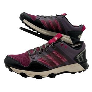 Adidas Women's Trail Running Shoes - Purple and Black